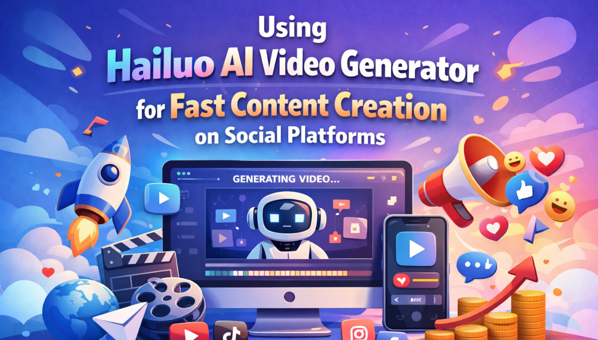 Using Hailuo AI Video Generator for Fast Content Creation on Social Platforms