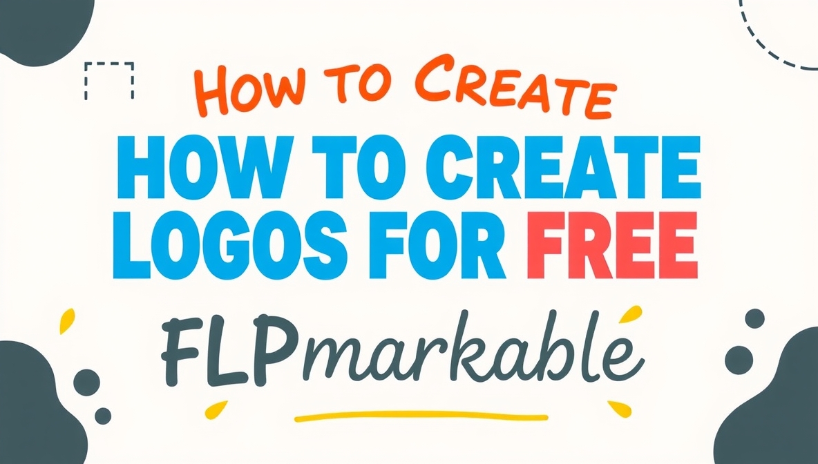 how to create logos for free flpmarkable