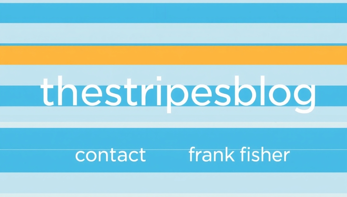 thestripesblog contact frank fisher