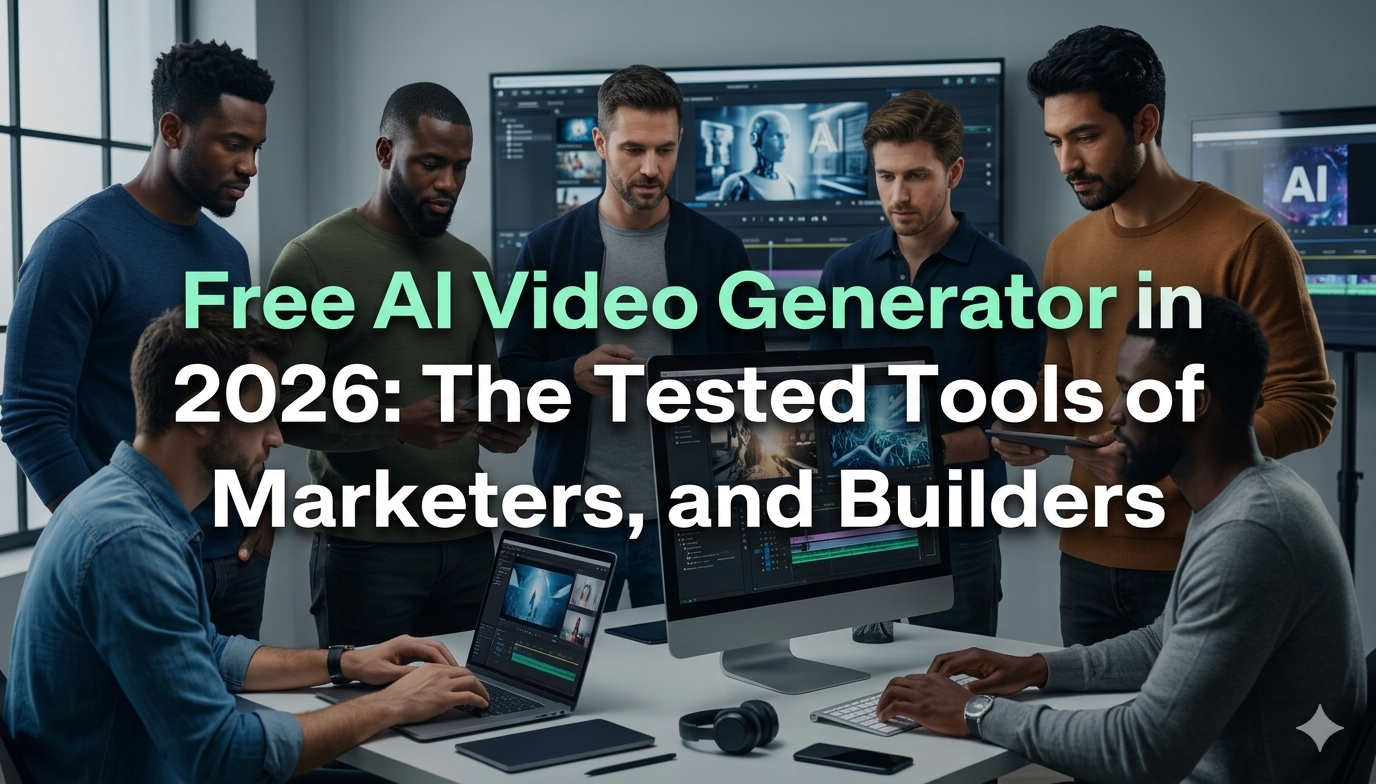 Free AI Video Generator in 2026 The Tested Tools of Creators, Marketers, and Builders